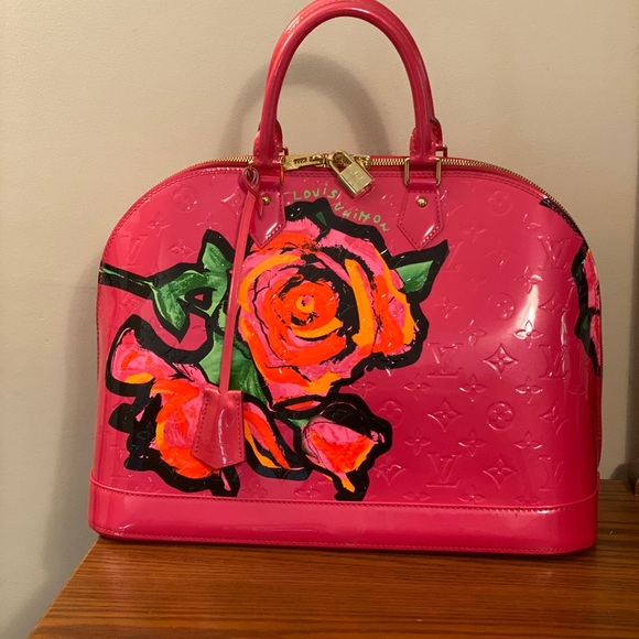 Louis Vuitton Stephen Sprouse Roses Alma GM - Picture 2 of 12